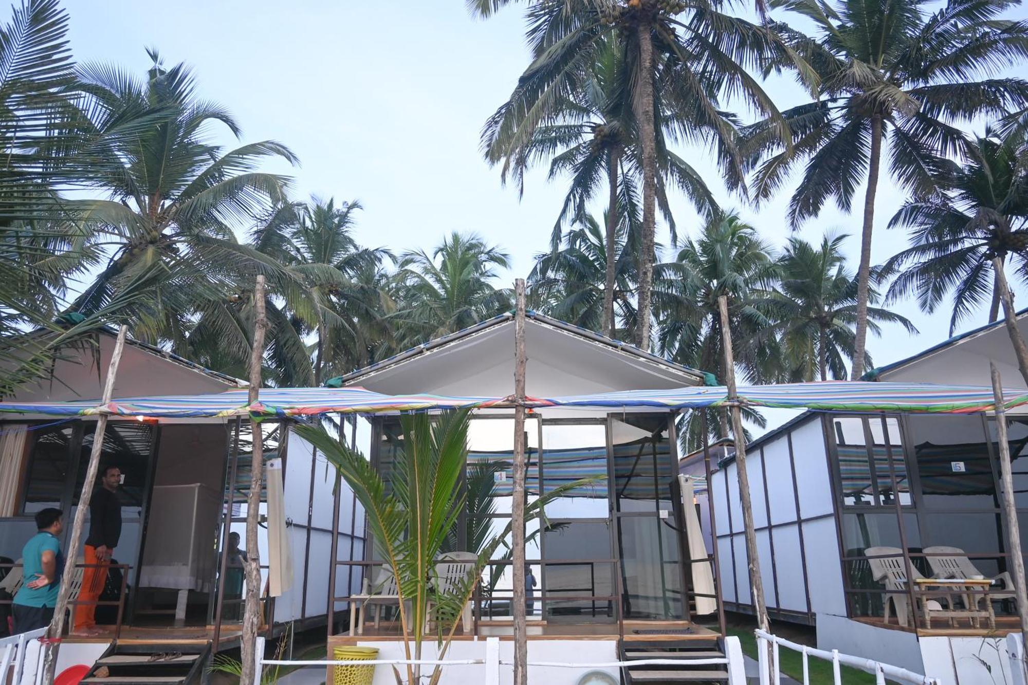 Kashinath Beach Huts Агонда Экстерьер фото
