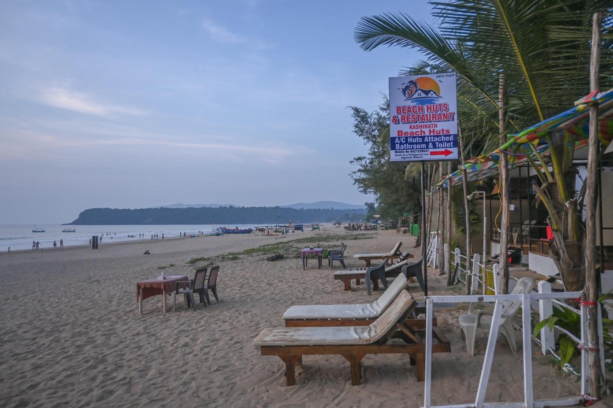 Kashinath Beach Huts Агонда Экстерьер фото