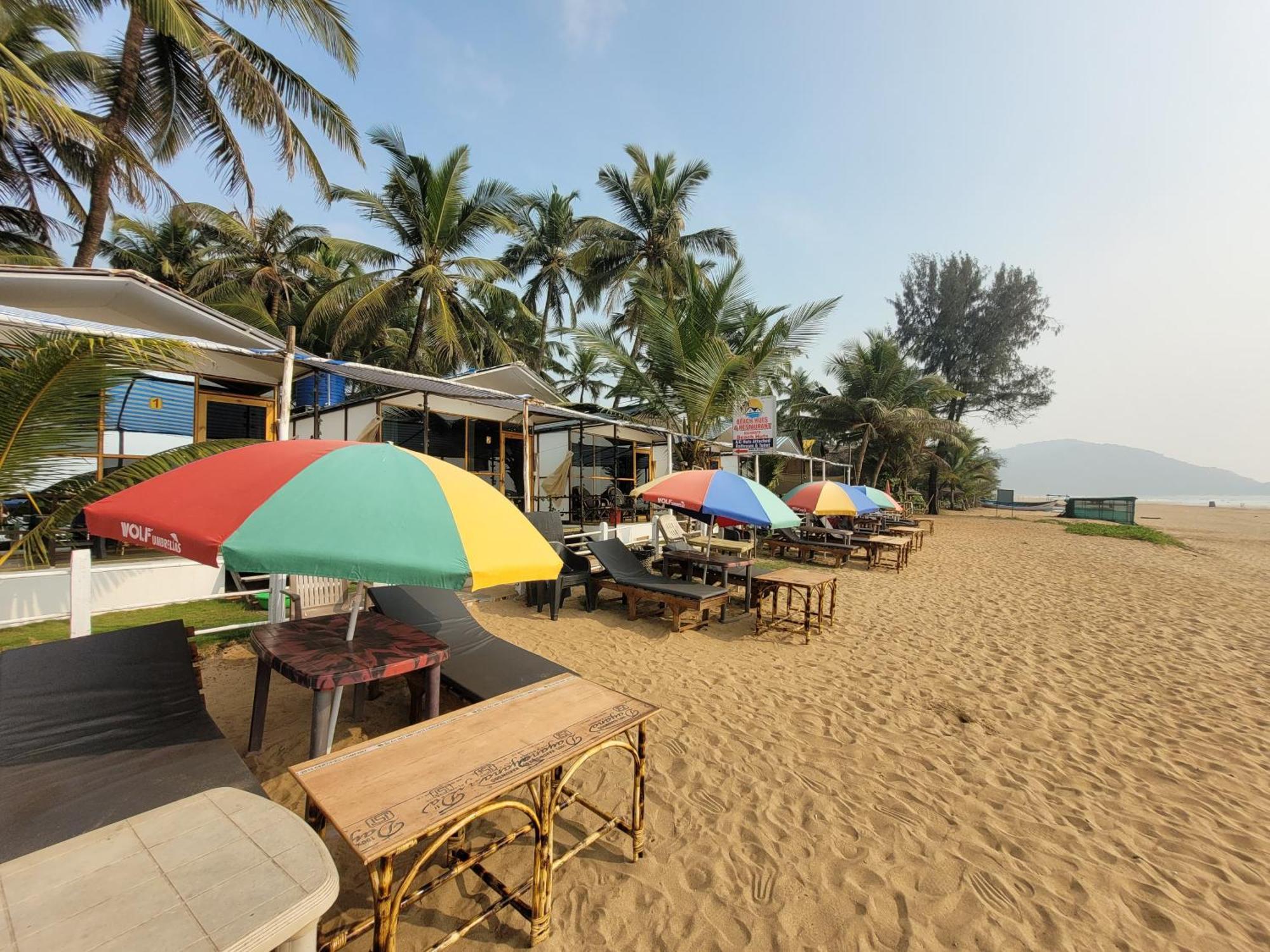 Kashinath Beach Huts Агонда Экстерьер фото
